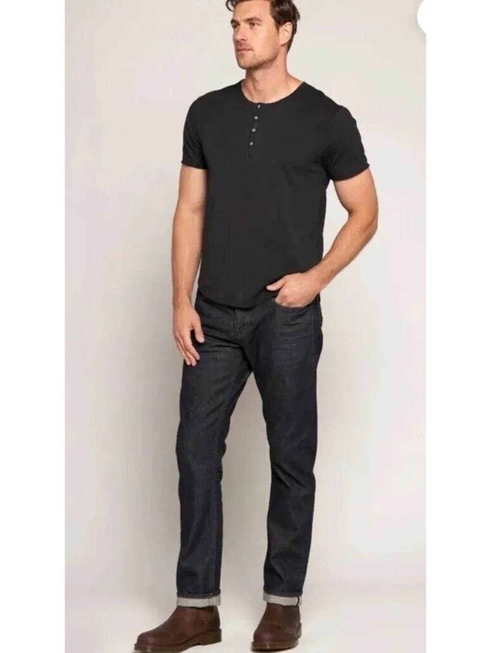 Current/Elliott The Marlon Raw Resin Rinse 3D Jean Men's Size 38